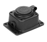 ORNO Multipresa Elettrica 1 Presa Schuko Esterna Impermeabile IP44 230V 16A Resistente Agli Urti, Non Infiammabile