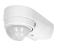 ORNO OR- CR-265 Sensore Movimento Impermeabile all'esterno con sensore crepuscolare IP65 12m 180° 1200W, 3 tipi di montaggio, impostazione del tempo