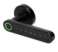 ORNO OR-ZS-853 Serratura elettronica con tastiera tattile e funzione intelligente - lettore di impronte digitali, Bluetooth 4.0 (Nero)
