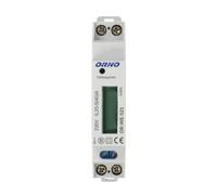 Orno WE-521 - Contatore di corrente alternata digitale LCD digitale a 1 fase, con certificazione MID e uscita impulsi