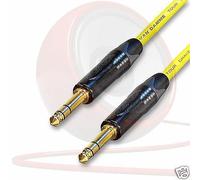 Oro 0.6cm Connettore Per Jack Cavo. Van Damme Trs NP3X-B. Stereo 3M 5m 10m