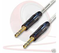 Oro 0.6cm Connettore Per Jack Cavo. Van Damme Trs NP3X-B. Stereo 3M 5m 10m