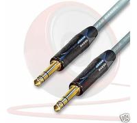 Oro 0.6cm Connettore Per Jack Cavo. Van Damme Trs NP3X-B. Stereo 3M 5m 10m