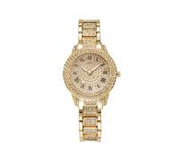 (Oro) 2021 Set da 2 pezzi da uomo Orologi di lusso alla moda in rodio Uomo Donna Business Semplice in