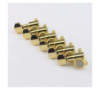 Oro 6 Corde Per Chitarra Accordatori Per Corde Di Bloccaggio Accordatori Per Teste Di Macchine Per Chitarra Rapporto Di Trasmissione 1:18 Piroli Accordatura per Chitarra (Color : 6L)