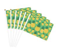 oro ananas sfondo Stampa Palmare Bandiera Versatile Bandiere Matrimonio Compleanno Vacanze Sport Decor Parata Show