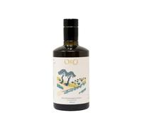 Oro Campania - Olio Extra Vergine d'Oliva, Monocultivar Carpellese, 100% Italiano, Estratto a Freddo, Fruttato Erbaceo con Sentori di Pomodoro e Carciofo, 500 ml