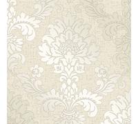 Oro Carta da Parati Crema Fine Decor - Geometrico Glitter Metallico Marmo