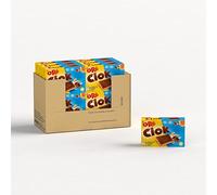 Oro Ciok, Biscotto con Tavoletta di Cioccolato al Latte, Merenda Semplice e Golosa, Fonte Naturale di Fibre, Senza Coloranti e Conservanti, 14x250g (14 confezioni da 250g)