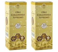 Oro Colloidale Supremo 20Ppm 100 Ml 2x100 ml Soluzione