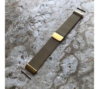 Oro Colore Acciaio Inox Fascia per Garmin Approach S12 S40 S42 S44 S50 -B20