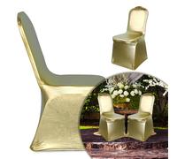 Oro Coprisedie Elasticizzato Spandex Banchetto 1 - 150pcs Matrimonio/Evento