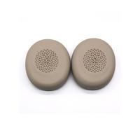 (Oro)Cover per cuffie in pelle per Jabra Evolve2 75, cuscinetto auricolare in spugna