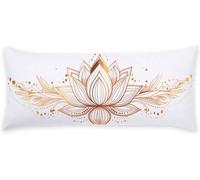 Oro Federe Cuscino Letto 30x90 Copricuscini Letto Boemia Cuscini per Dormire Sul Fianco Super Morbido Nascosta con Cerniera Cuscino Gravidanza, per Arredamento Casa Schiena Collo Supporto C - 953