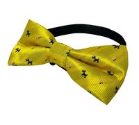 Oro Giallo Cane Scotty Fiocco Cravatta Bimbi Bambini By Frederick Thomas