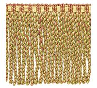 Oro Giallo, Mattone Rosso, Verde 3 " Lingotti Frangia [16.5m]