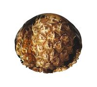 Oro Glitter Ananas Frutta Doccia Caps Donne Riutilizzabile Grande Cuffia da Doccia Uomini Quickdry Cura Dei Capelli Lungo Breve Bagno Bambini