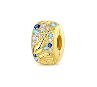 Oro Mare Creatura Chiusura Fascino, Fascino per Braccialetto, Compatibile con Braccialetto Pandora Collana