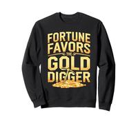 Oro Mining Panning Storia Avventura Prospector Tesoro Felpa