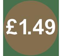£ Oro Price Stickers - 13mm
