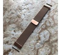 Oro Rosa Acciaio Inox Fascia per Garmin Approach S50,S44,S40 & D2 Aria -B20