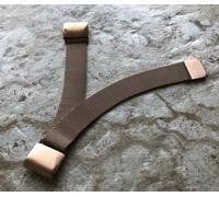 Oro Rosa Colore Milanese Fascia per Garmin Enduro 3 2 Foretrex 901 801 701