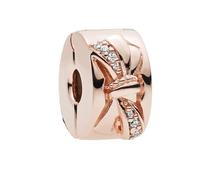 Oro rosa fai da te accessori gioielli fiocco di neve cuore fiocco margherita perline fit braccialetto di fascino V003Deft è stato elaborato