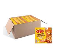 Oro Saiwa, Cereal Snack Arancia, Biscotti Morbidi ai Cereali con Farcitura all'Arancia, Fonte di Fibre e Magnesio, 12x162g (contiene 12 confezioni da 162g)