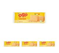 Oro Saiwa Classico, Biscotto Secco, Il Gusto della Semplicità con il Biscotto Semplice, Versatile e Leggero, Grano 100% Italiano, 500g (Confezione da 4)