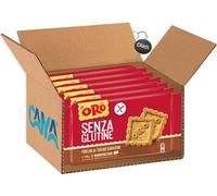 Oro Saiwa Frollini al Grano Saraceno Senza Glutine 6 Monoporzioni 240g [CAIYA® BOX da 6 Confezioni]