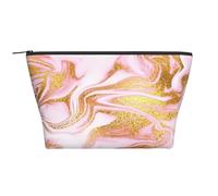 Oro scintillante rosa, Borsa da toilette Borsa per trucco Borsa per cosmetici Borsa da toilette da viaggio portatile