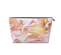 Oro scintillante rosa, Borsa da toilette Borsa per trucco Borsa per cosmetici Borsa da toilette da viaggio portatile