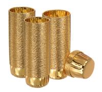 Oro Tono Cupcake Coppette,150pz Alluminio Lamina Standard Cupcake Fodere