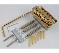 Oro Tremolo Ponte + Tremolo Braccio + 6 Ponte Viti per STRATOCASTER Chitarra