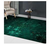 Oro Verde Smeraldo Tappeto Moderno Tappeto Contemporaneo Per Piccole Aree Estratto Di Geometria Tappeto Decorativo Per Camera Da Letto Nursery E Decorazioni Per La Stanza Dei Giochi Pe(Size:250x300cm)