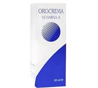 Orocrema Crema Idratante con Vitamina A per Viso, 50 ml, per Pelli Secche e Disidratate