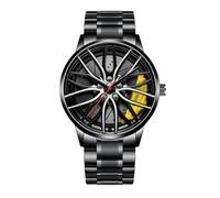 Orologi 2024 Orologio da polso da uomo con movimento al quarzo automatico alla moda con quadrante non meccanico e orologio da polso dal design elegante, D, 30x2cm