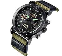 Orologi al quarzo moda LED orologio sportivo casual uomo digitale orologio da polso donna, Verde, misura unica