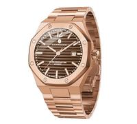 Orologi automatici da uomo a carica automatica, meccanici, in acciaio inossidabile, orologi da uomo impermeabili fino a 50 m, datario luminoso, classico, lussuoso, da lavoro, elegante regalo per gli