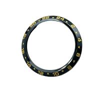 Orologi Bezel Coperchio,Ghiera Orologio Numero di cerchi for cassa dell'orologio in acciaio inossidabile adatti for Seiko SKX007 SKX009 SKX011 SRPD parti riparazione della lunetta(A8)