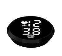 Orologi da incollare, timer auto, digitale a LED, da aspirazione, attacco del cruscotto, supporto per l'aria, attrezzatura interna, display dei tempi di guida, a batteria, o