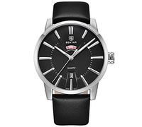 Orologi Da Polso,Classic Fashion Watch Fashion Week Calendar Calendar, Cassa Bianca Quadrante Nero