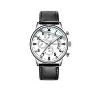Orologi Da Polso,Le Tendenze Di Business Pilota Orologi Multifunzione Orologio Al Quarzo, Farina Di Nastro D'Acciaio