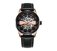 Orologi Da Polso Moda Impermeabile Orologio Meccanico Automatico Luminoso Orologio Impermeabile, Una Lettera Rosa Nera