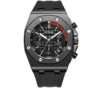 Orologi Da Polso,Orologio Al Quarzo Cronografo 24 Ore Su 24 Orologio Da Polso Orologio Rosa, Nero