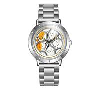 Orologi Da Polso,Time To Run Skeleton Dial Orologio Da Uomo Orologio Al Quarzo Impermeabile, E