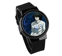 Orologi Da Polso,Touch Screen LED Orologio Cinturino In Silicone Impermeabile Orologio Elettronico Luminoso Death Note Anime Che Circonda Il Nero
