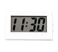 Orologi da viaggio a batteria, semplice orologio elettronico da tavolo digitale Mi-ni LCD da tavolo da cruscotto, per scrivania, casa, scrivania, orologio, visualizzazione silenziosa, orario ufficio