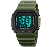 Orologi di moda per gli uomini e le donne unisex estate retroilluminazione digitale casual impermeabile sport all'aperto nuoto colorato gomma orologio Reloj, Colore E, Casual