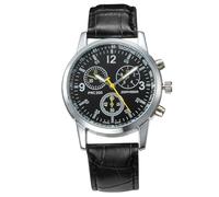 Orologi di per le donne - Minimalista Orologio per gli uomini | Orologi di affari per gli uomini di moda, strumento di pratico, semplice orologio per le donne di viaggio, viaggio, nero